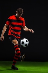 صورة لاعب كرة القدم