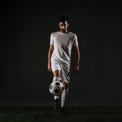 صورة لاعب كرة القدم