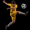 صورة لاعب كرة القدم