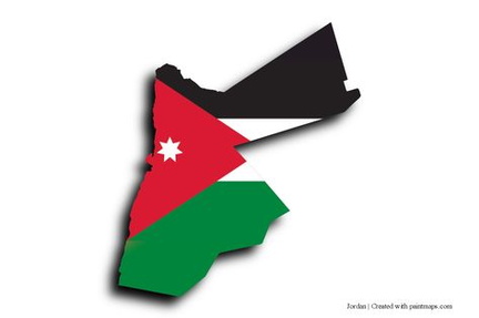 صور خريطة الاردن