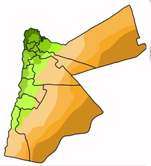 صور خريطة الاردن