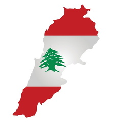 صور خريطة لبنان