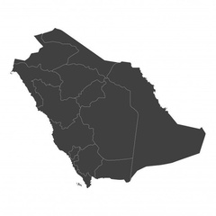 صور خريطة السعودية