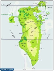 صور خريطة البحرين