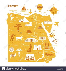 صور خريطة مصر