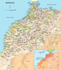 صور خريطة المغرب