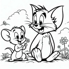 صور للتلوين كرتون