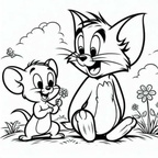 صور للتلوين كرتون